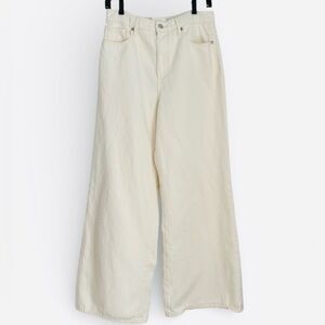 LOFT Cream Palazzo Women's Jeans